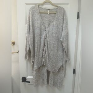 Free People Button-Up Cardigan